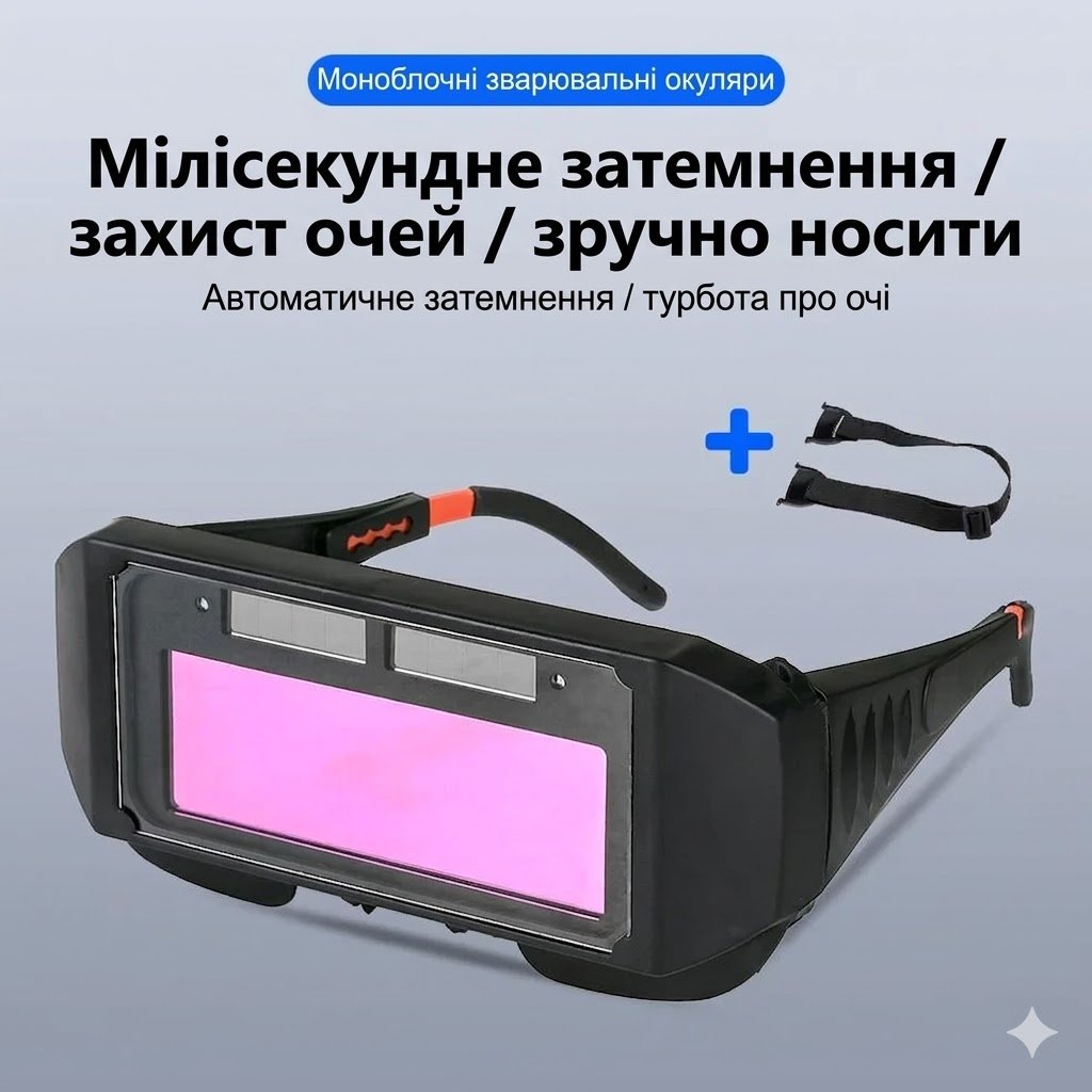 Окуляри для зварювання